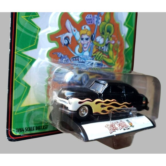 Racing Champions MERCURY Black RAT FINK LAKE PIPES SAVE LIVES! Ed Big Daddy Roth - Picture 8 of 14